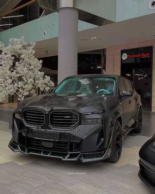 XM Bmw Breitkörper-Kit Carbonfaser Vorderlip Spoiler Schwarz Bmw Seitenrock Radbogen
