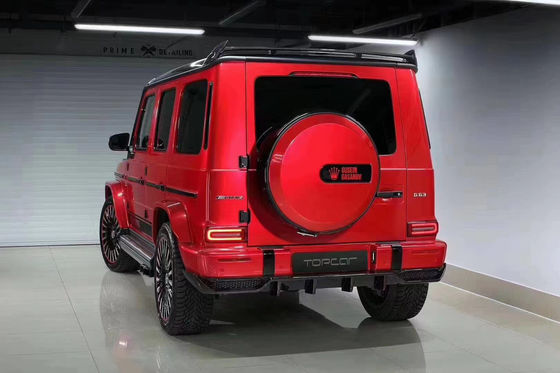 Hochwertige Kohlenstofffaser W464 G500 G63 Body Kit W464 Upgrade Topcar Stil Vorder Schaufel Hinter Lippen Spoiler