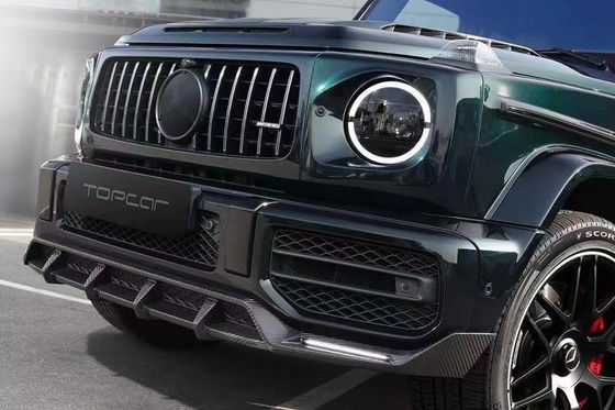 Hochwertige Kohlenstofffaser W464 G500 G63 Body Kit W464 Upgrade Topcar Stil Vorder Schaufel Hinter Lippen Spoiler