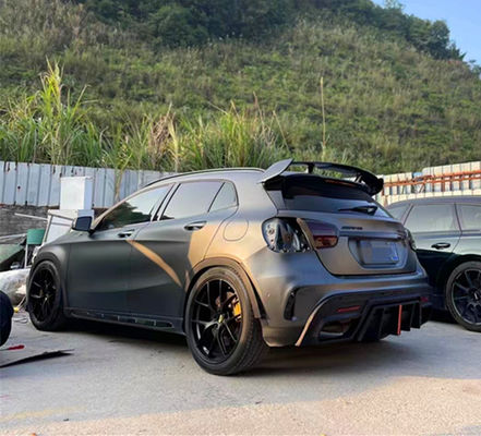 Warmverkauf Gla45 Gla260 X156 Kohlenstofffaser-Körper-Kit Gla45 Kohlenstofffaser-Rückdiffuser 2014-2019