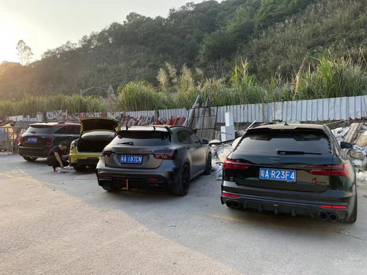 Warmverkauf Gla45 Gla260 X156 Kohlenstofffaser-Körper-Kit Gla45 Kohlenstofffaser-Rückdiffuser 2014-2019