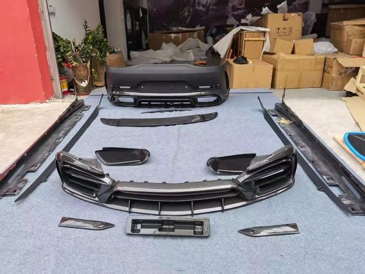 Für Mercedes AMG GT50 53 63 Kohlenstofffaser-Karosserie-Kit AMG GT50 53 63 Upgraded Top Style Kohlenstofffaser Front Lippen Diffuser Spoiler