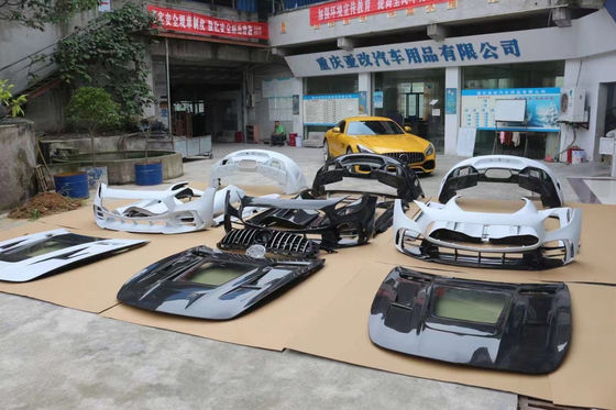 Autoteile für Mercedes-Benz AMG GT GTC GTS Body Kit AMG GT GTC GTS Upgraded GTR-Style Vorder- und Rückstoßfänger Spoiler Body Kit