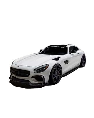 Für Mercedes AMG GT Kohlenstofffaser-Karosserie-Kit AMG GT Kohlenstofffaser Front Lippendiffuser Spoiler