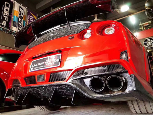 Für Nissan GTR Body Kit GTR R35 Upgrades die VARIS-Style Carbon Fiber Front und Heck Stoßfänger Spoiler Body Kit