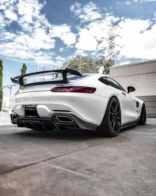 Für Mercedes AMG GT Kohlenstofffaser-Karosserie-Kit AMG GT Kohlenstofffaser Front Lippendiffuser Spoiler