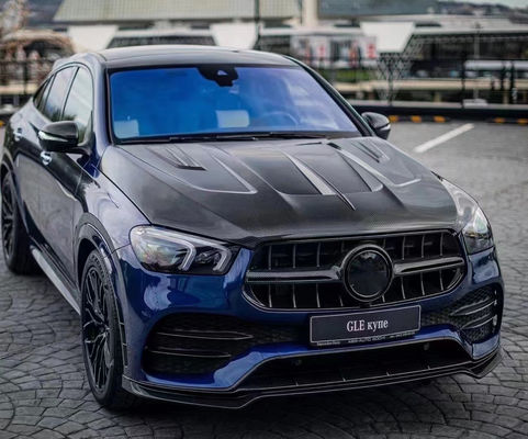 Neues Produkt Kohlenstofffaser-Haube für Mercedes GLE Coupé GLE Kohlenstofffaser-Motorkappe Motorraumkappe