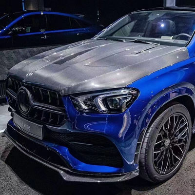 Neues Produkt Kohlenstofffaser-Haube für Mercedes GLE Coupé GLE Kohlenstofffaser-Motorkappe Motorraumkappe