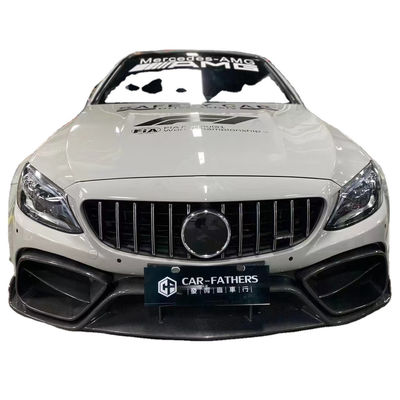 Neues Produkt für Mercedes W205 AMG C63 Coupé Karosserie-Kit C63 Coupé Upgraded IMP Stil Vorderstoßfänger