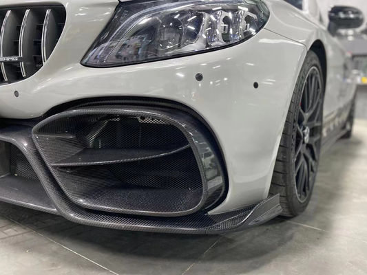 Neues Produkt für Mercedes W205 AMG C63 Coupé Karosserie-Kit C63 Coupé Upgraded IMP Stil Vorderstoßfänger