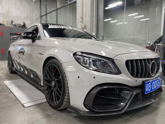 Neues Produkt für Mercedes W205 AMG C63 Coupé Karosserie-Kit C63 Coupé Upgraded IMP Stil Vorderstoßfänger
