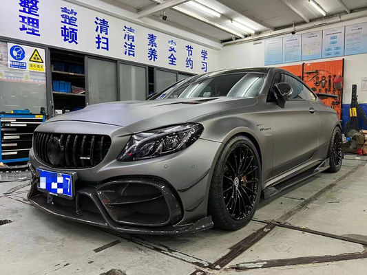 Neues Produkt für Mercedes W205 AMG C63 Coupé Karosserie-Kit C63 Coupé Upgraded IMP Stil Vorderstoßfänger