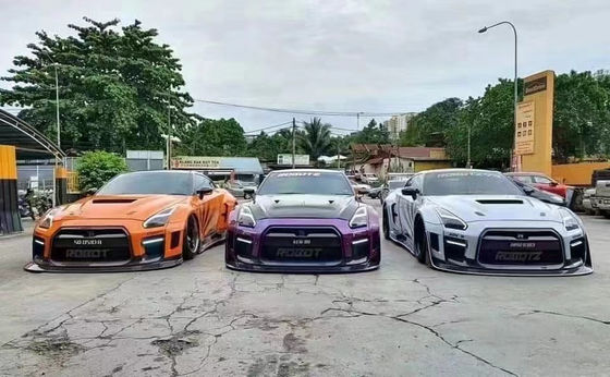 Customisierte 2022 Nissan Body Kit Vorder- und Rückseite GTR R35 Autobumper-Abdeckungen