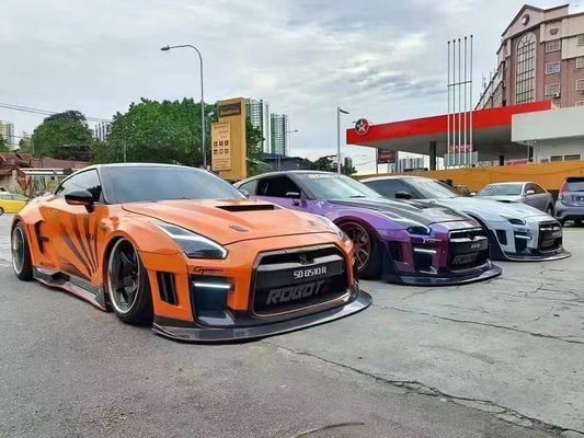 Customisierte 2022 Nissan Body Kit Vorder- und Rückseite GTR R35 Autobumper-Abdeckungen