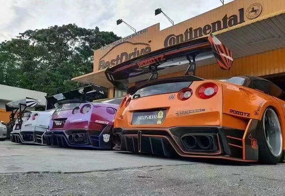 Customisierte 2022 Nissan Body Kit Vorder- und Rückseite GTR R35 Autobumper-Abdeckungen