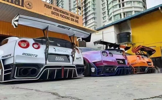 Customisierte 2022 Nissan Body Kit Vorder- und Rückseite GTR R35 Autobumper-Abdeckungen