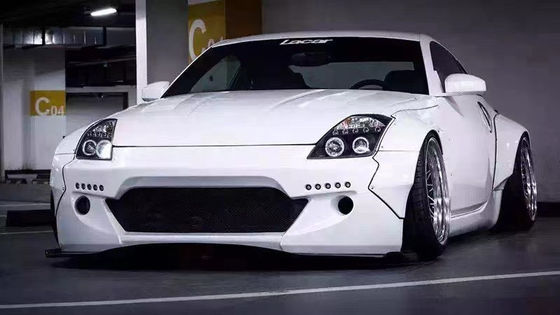 350Z Nissan Body Kit Harzfaser Stoßfänger Rücken Diffusor Auto Front Spoiler Seitenrock