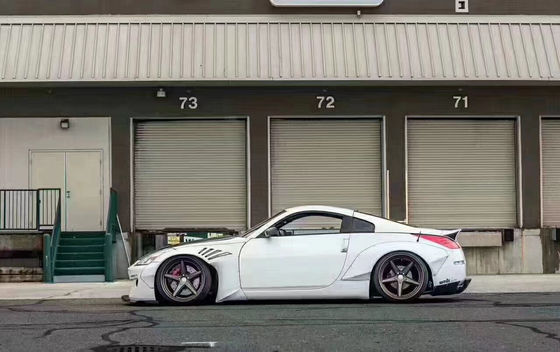 350Z Nissan Body Kit Harzfaser Stoßfänger Rücken Diffusor Auto Front Spoiler Seitenrock