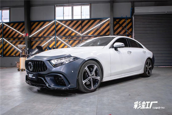 Für Mercedes CLS300 CLS350 W257 Body Kit CLS300 CLS350 Erweiterte Vorder- und Hinterstoßfänger im GT63S-Stil