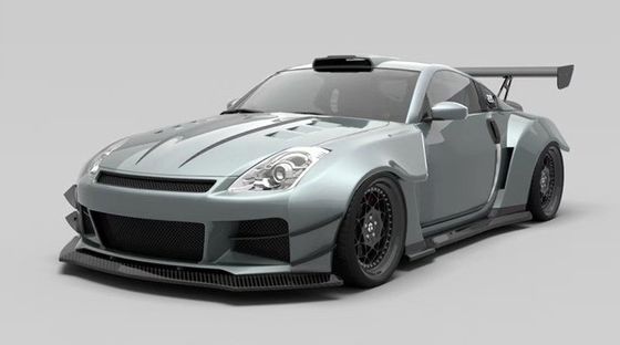 Air Knife FRP Nissan 350z Breitkörper-Kit Seitenschmücken OEM Vorder- und Hinterstoßfänger