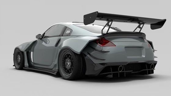 Air Knife FRP Nissan 350z Breitkörper-Kit Seitenschmücken OEM Vorder- und Hinterstoßfänger
