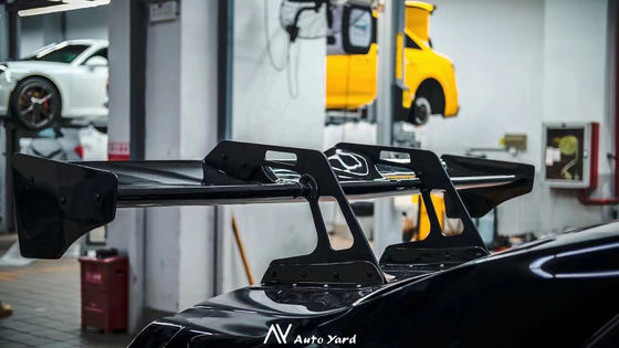 Silberner GTR Nissan Body Kit LB Style Spoiler Auto Entenschwanz Flossen Körper Kit Spoiler