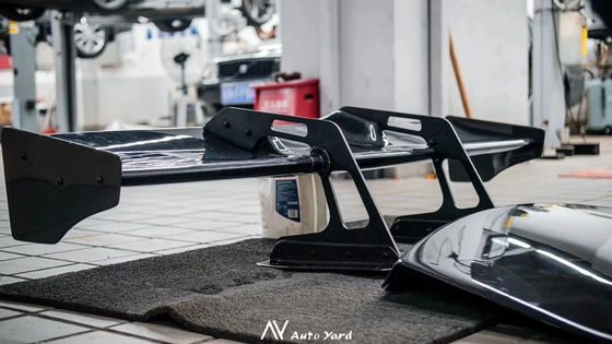 Silberner GTR Nissan Body Kit LB Style Spoiler Auto Entenschwanz Flossen Körper Kit Spoiler