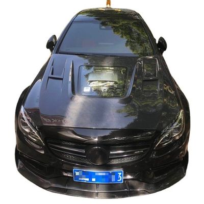 Kohlenstofffaserkabel für Benz C63 Coupé Kohlenstofffasermaterial C63 Kohlenstofffaser Hood Motor Hood