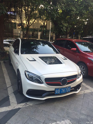 Kohlenstofffaserkabel für Benz C63 Coupé Kohlenstofffasermaterial C63 Kohlenstofffaser Hood Motor Hood