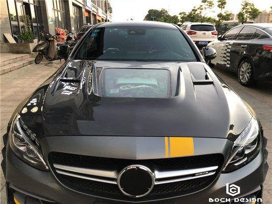 Kohlenstofffaserkabel für Benz C63 Coupé Kohlenstofffasermaterial C63 Kohlenstofffaser Hood Motor Hood