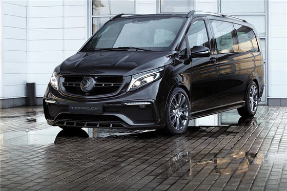 Karosserie-Kit für Benz Vito V260 FRP+ Kohlenstofffasermaterialien Vito V260 Upgraded TOPCAR Style Vorder- und Rückstoßfänger-Körperkits