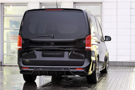 Karosserie-Kit für Benz Vito V260 FRP+ Kohlenstofffasermaterialien Vito V260 Upgraded TOPCAR Style Vorder- und Rückstoßfänger-Körperkits