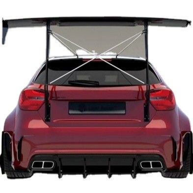 Für Mercedes AMG A45 Kohlenstofffaser-Karosserie-Kit A45 Upgraded Top Style Front Schaufel Diffuser Spoiler Breitkörper-Kit