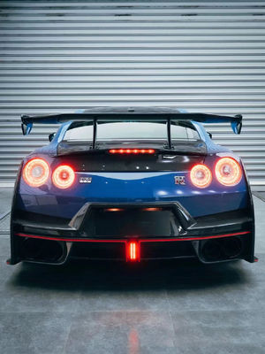 2024 Nissan GTR Karosserie-Kit Ersatz Nismo-Stil Spoiler Auto Vorder-Hinterhaube