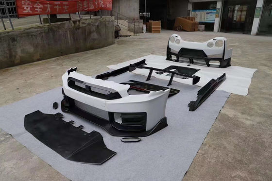 2024 Nissan GTR Karosserie-Kit Ersatz Nismo-Stil Spoiler Auto Vorder-Hinterhaube