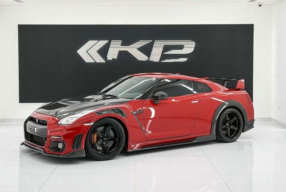GTR R35 Nissan Body Kit Kohlenstofffaser KP-Stil Stoßfänger Spoiler Front Widebody Kit