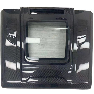 Für die Benz G-Klasse W463 W464 Kohlenstofffaser-Haube G500G55G63G350 IMP Transparent Style Maschinenhülle