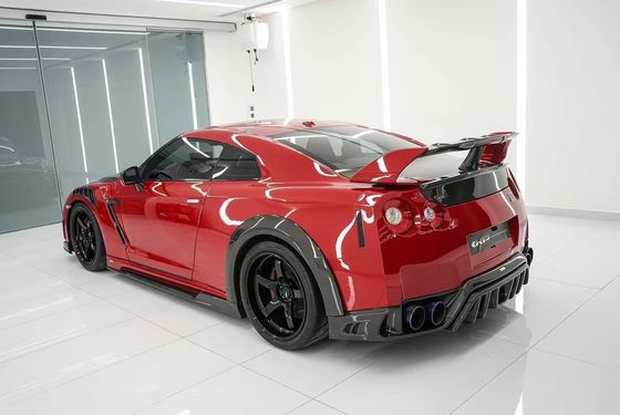GTR R35 Nissan Body Kit Kohlenstofffaser KP-Stil Stoßfänger Spoiler Front Widebody Kit