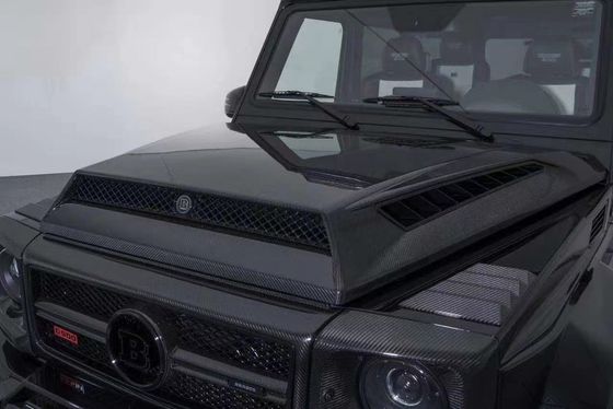 Für die Benz G-Klasse W463 G500 G550 G63 Kohlenstofffaser Maschinenschutz W463 Modernisierte B900 Style Hood