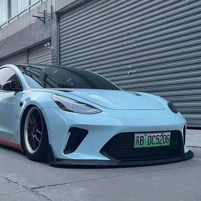 Neues Produkt Modell 3 Body Kit Modell 3 Vorder- und Hinterstoßfänger 2019-2022 Harzfaser