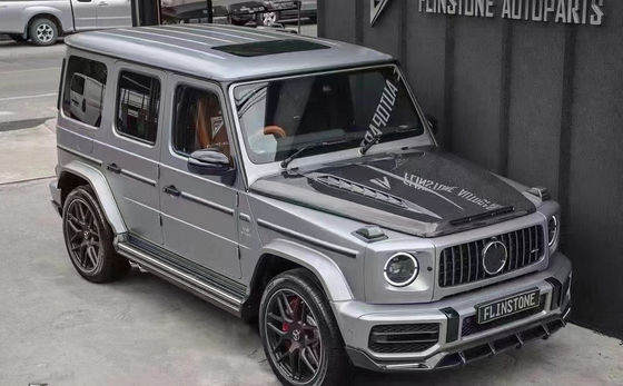 Für die Benz G-Klasse W464 W463 G500 G550 G63 G350 Kohlenstofffaser Maschinendeckel W464 W463 Upgrade Topcar Style Deckel