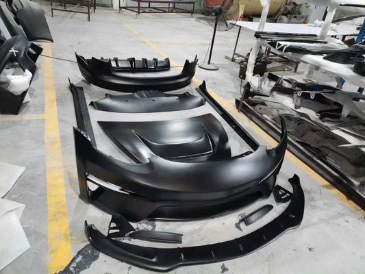 Verkauf MODEL 3 Body Kit Upgrade für das Tesla Model 3 mit Roboter-Stil Front- und Rückstoßfänger Spoilern