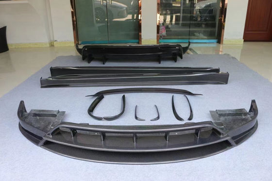 Hochwertige Carbonfaser Modell X Carbonfaser Körper-Kit Modell X Carbonfaser Vorder Schaufel Hinter Diffusor Spoiler Seitenrock