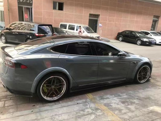 Verkauf von Modell S Kohlenstofffaser-Körper-Kit für Modell S Breitkörperki Kohlenstofffaser Front Schaufel Rücken Diffusor Spoiler
