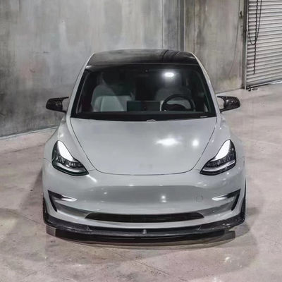 Hochwertige Kohlenstofffaser MODEL 3 Kohlenstofffaser Körper-Kit für MODEL 3 Vorder Schaufel Hinter Diffusor Spoiler Seitenrock