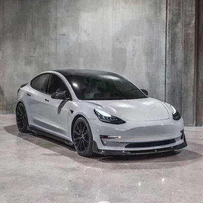 Hochwertige Kohlenstofffaser MODEL 3 Kohlenstofffaser Körper-Kit für MODEL 3 Vorder Schaufel Hinter Diffusor Spoiler Seitenrock