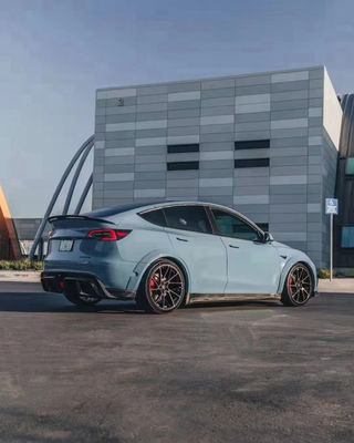 Neues Produktmodell Y Karbonfaserkörper-Kits Modell Y Vorder Schaufel Hinter Diffusor Spoiler-Abdeckung