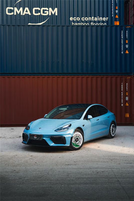 Autoteile für Tesla Model 3 Body Kit PP Kunststoff Material MODEL 3 Upgraded GT4-Style Front Bumper Body Kit