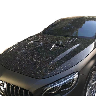 Für Benz W217 S-Klasse Coupe Kohlenstofffaser Abdeckung Cursory W217 Upgraded MSY Style Maschinenabdeckung