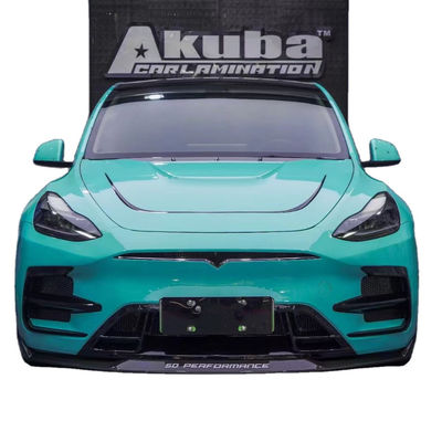 Autoteile für Tesla MODEL Y Body Kit MODEL Y Upgraded SD-Style Front- und Heckstoßfänger Spoiler Kohlenstofffaser Body Kit
